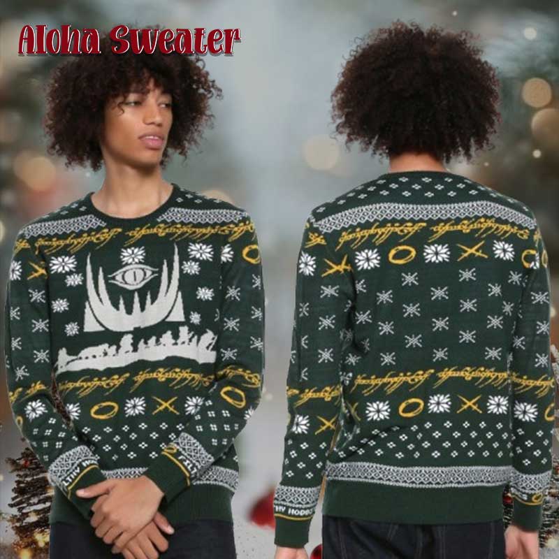 Movie The Lord Of The Rings Ugly Christmas Sweater - Holiday Gift product image