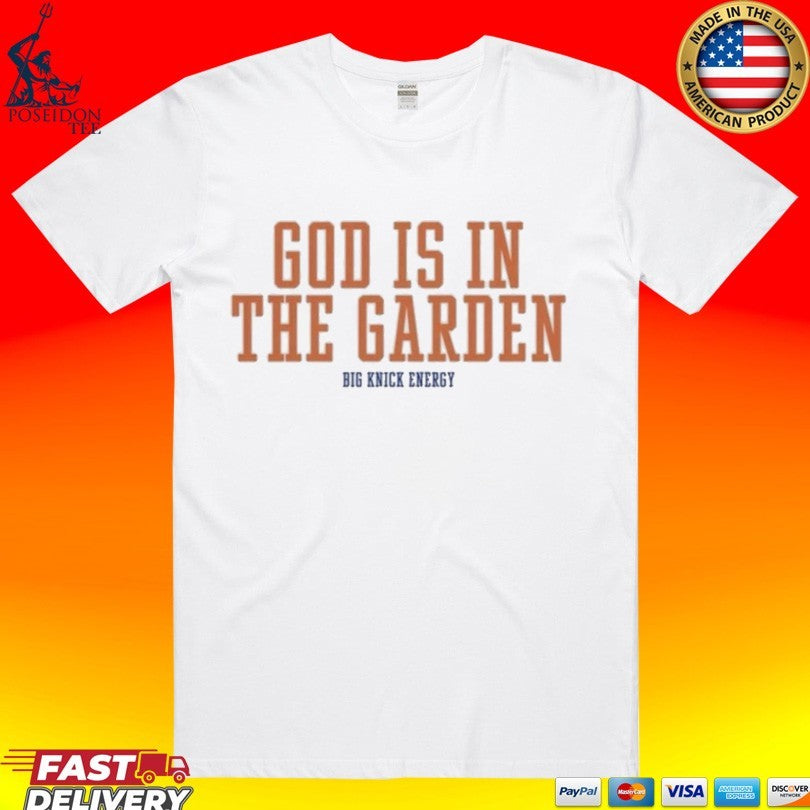 Big Knick Energy God Is In The Garden - Adult & Kids T-Shirts, Sweatshirts & Hoodies apparel design preview 1