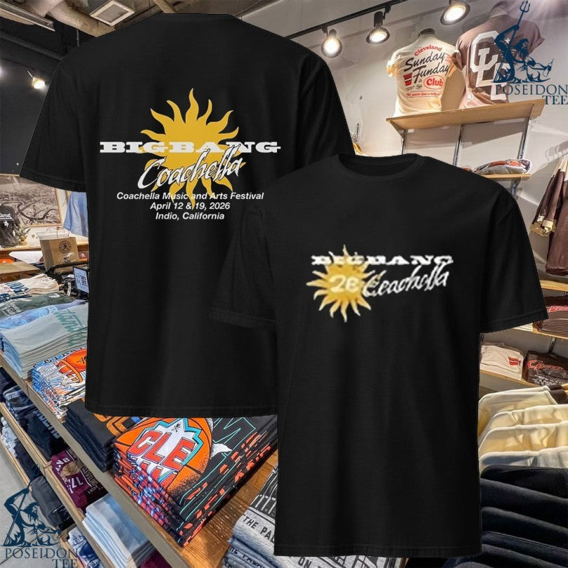 Bigbang Sundaze Coachella 2026 - Adult & Kids T-Shirts, Sweatshirts & Hoodies apparel design preview 1
