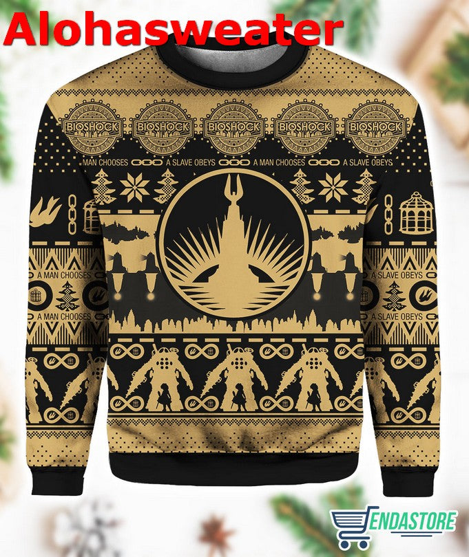 Bioshock Christmas Ugly Christmas Sweater - Holiday Gift product image
