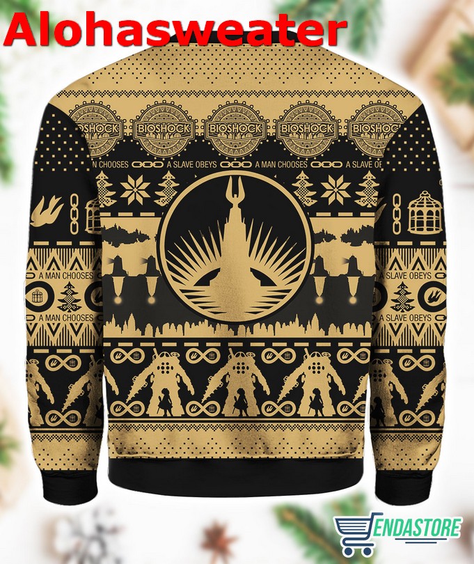 Bioshock Christmas Ugly Christmas Sweater - Holiday Gift product image 2