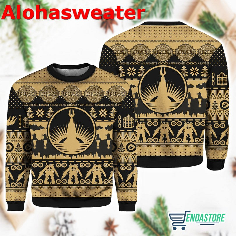 Bioshock Christmas Ugly Christmas Sweater - Holiday Gift product image 3