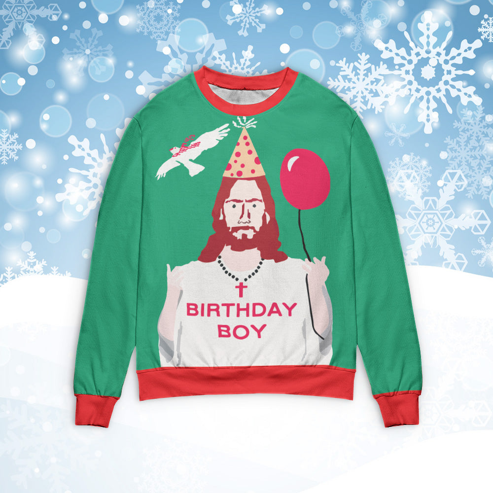 Birthday boy 3D Christmas Sweater - Holiday Gift product image
