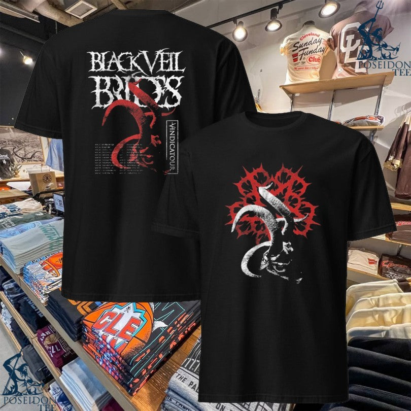 Black Veil Brides Goat Tour - Adult & Kids T-Shirts, Sweatshirts & Hoodies apparel design preview 1