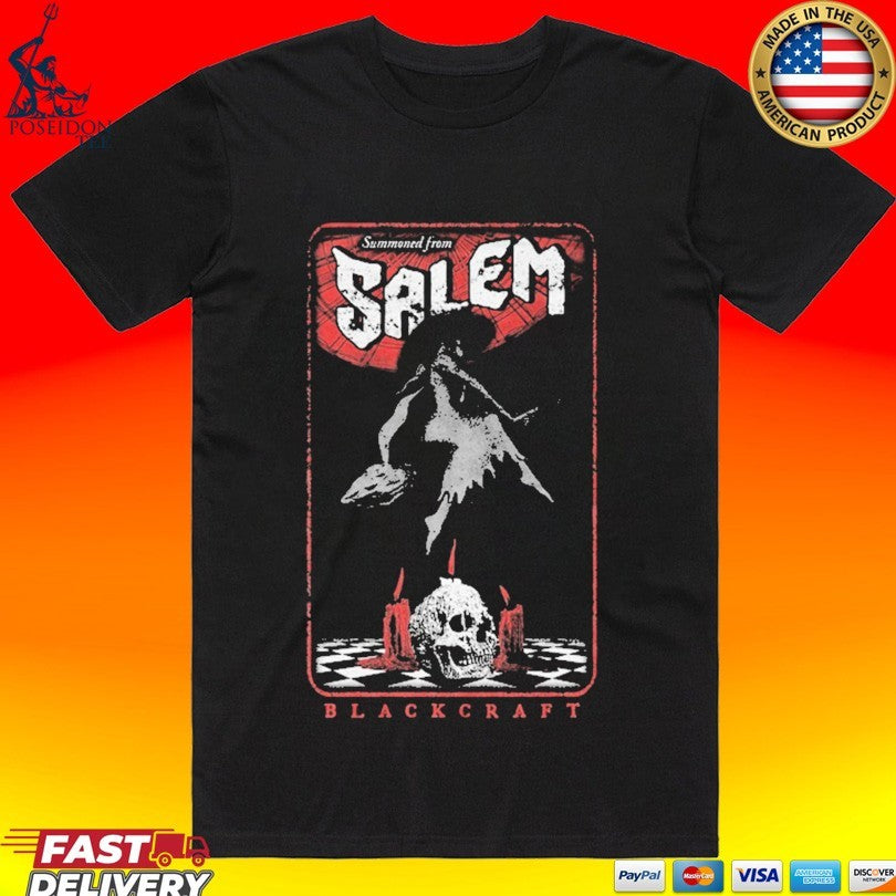 Blackcraftcult Summoned From Salem - Adult & Kids T-Shirts, Sweatshirts & Hoodies apparel design preview 1