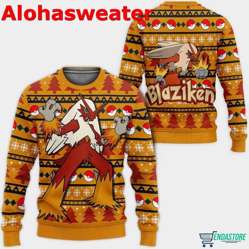 Blaziken Blaziken Ugly Christmas Sweater - Holiday Gift product image