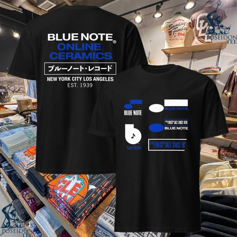 Blue Note Online Ceramics New York City Los Angeles - Adult & Kids T-Shirts, Sweatshirts & Hoodies apparel design preview 1