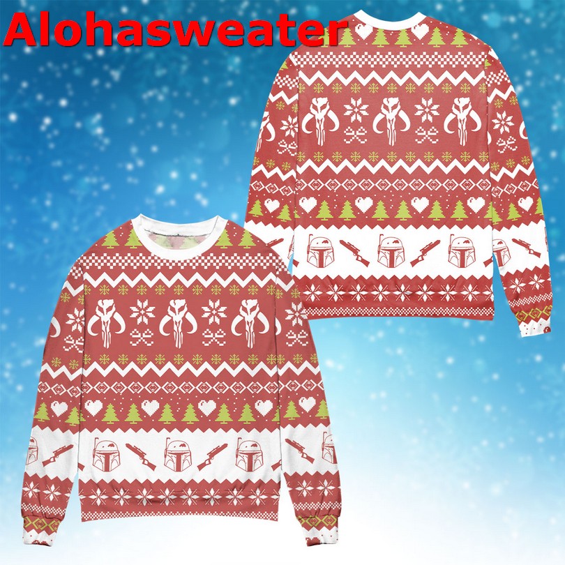 Boba Fett Christmas Sweater - Holiday Gift product image