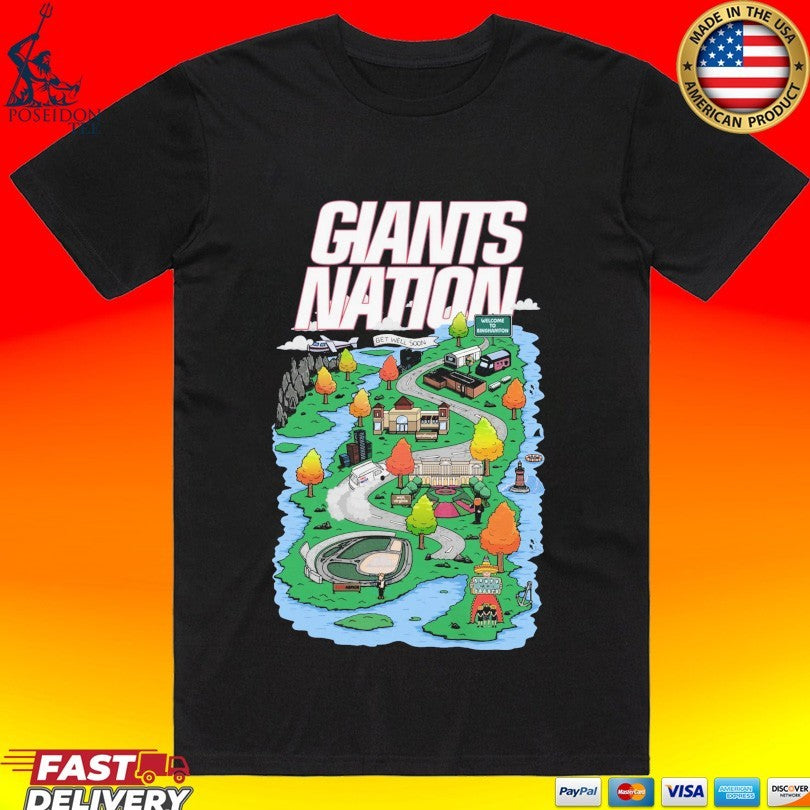 Bobby Skinner Giants Nation - Adult & Kids T-Shirts, Sweatshirts & Hoodies apparel design preview 1