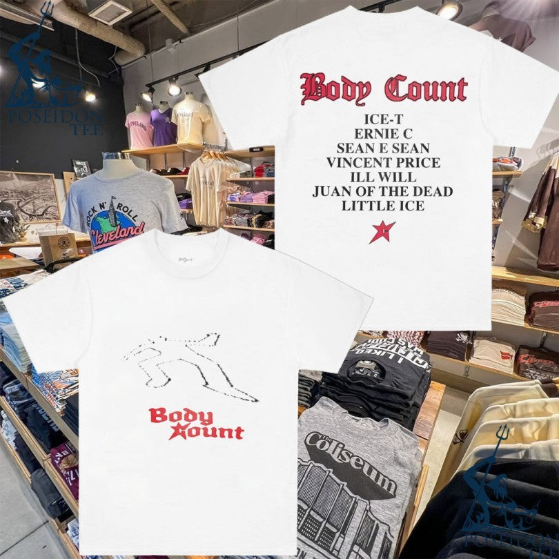 Body Count Ice-t Ernie C Sean E Vincent Price Ill - Adult & Kids T-Shirts, Sweatshirts & Hoodies apparel design preview 1