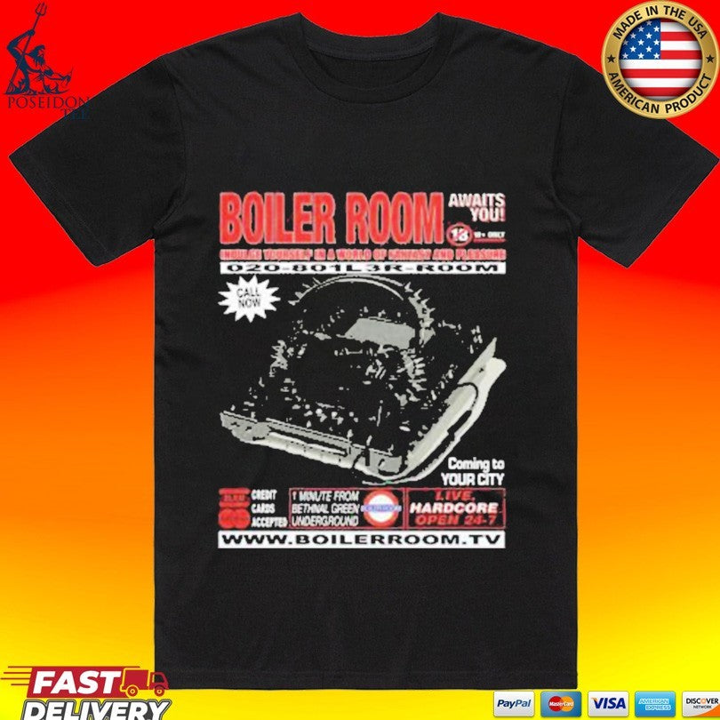Boiler Room Mixer - Adult & Kids T-Shirts, Sweatshirts & Hoodies apparel design preview 1
