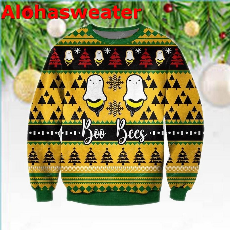 Boo Bees Christmas Sweater - Holiday Gift product image