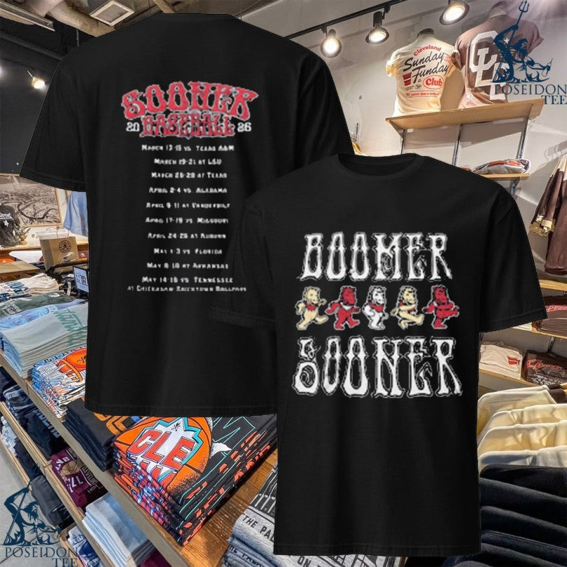 Boomer Sooner Mascot Basketball World Tour 2026 - Adult & Kids T-Shirts, Sweatshirts & Hoodies apparel design preview 1