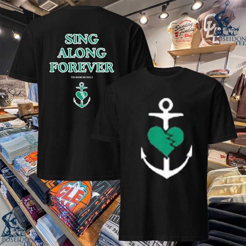 Bouncing Souls Sing Along Forever - Adult & Kids T-Shirts, Sweatshirts & Hoodies apparel design preview 1