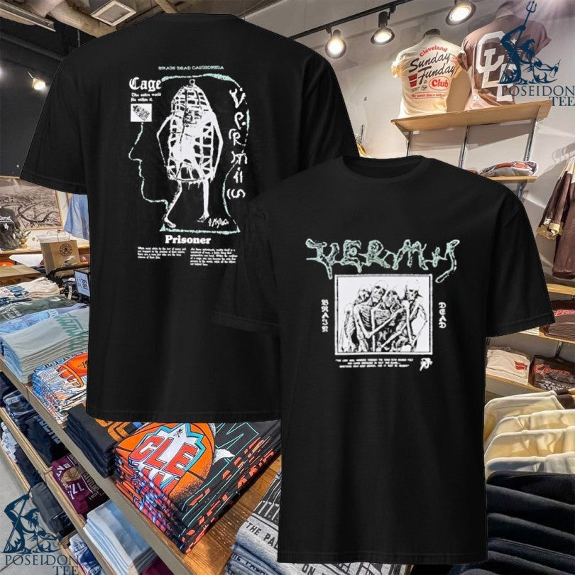 Brain Dead Fantasy Games Vermis Cage - Adult & Kids T-Shirts, Sweatshirts & Hoodies apparel design preview 1