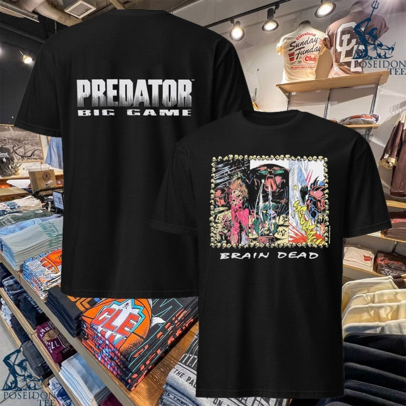 Brain Dead X Predator Decimation - Adult & Kids T-Shirts, Sweatshirts & Hoodies apparel design preview 1