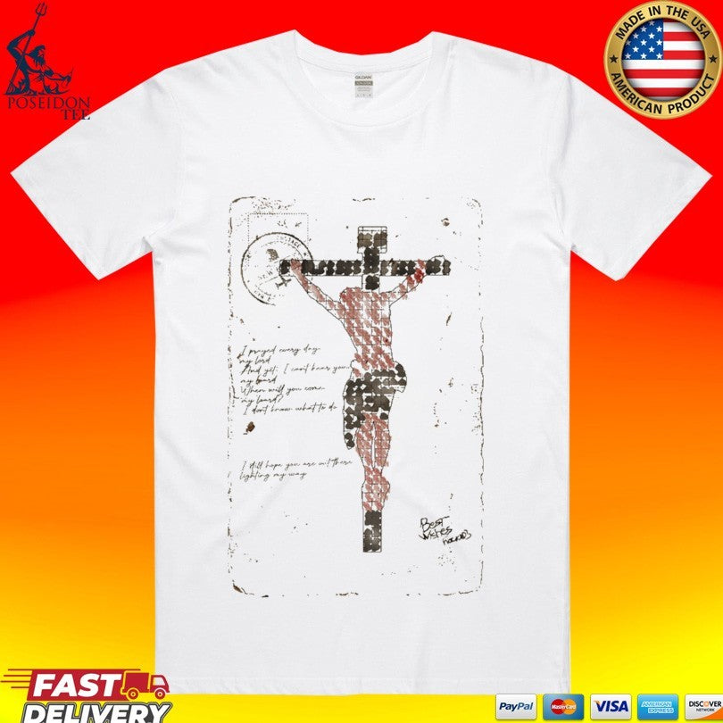 Bravest Jesus Postcard - Adult & Kids T-Shirts, Sweatshirts & Hoodies apparel design preview 1