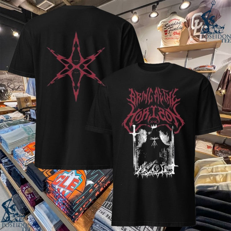 Bring Me The Horizon Red Hex - Adult & Kids T-Shirts, Sweatshirts & Hoodies apparel design preview 1