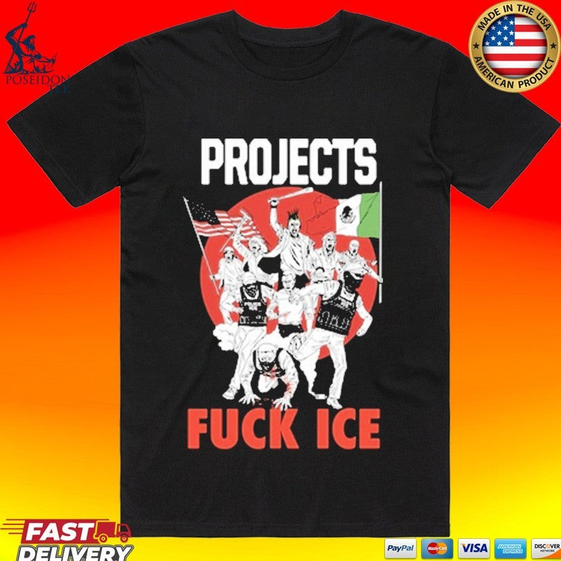 Brooklyn Projects Fuck Ice Freedom - Adult & Kids T-Shirts, Sweatshirts & Hoodies apparel design preview 1