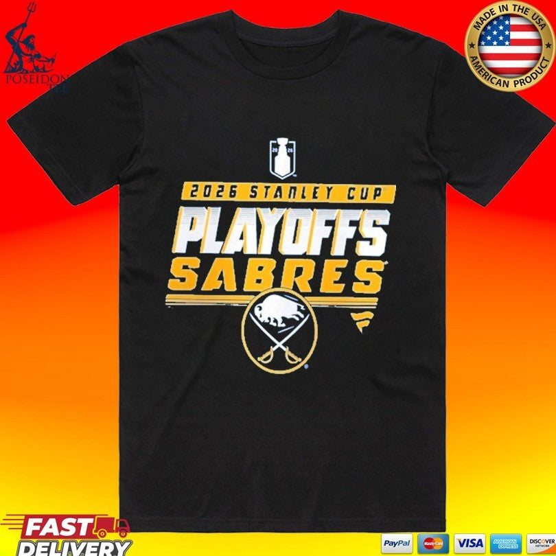 Buffalo Sabres Women's 2026 Stanley Cup Playoffs - Adult & Kids T-Shirts, Sweatshirts & Hoodies apparel design preview 1