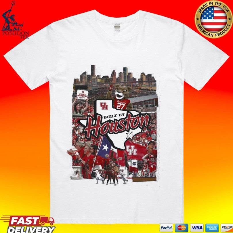 Built By Houston Athletics - Adult & Kids T-Shirts, Sweatshirts & Hoodies apparel design preview 1