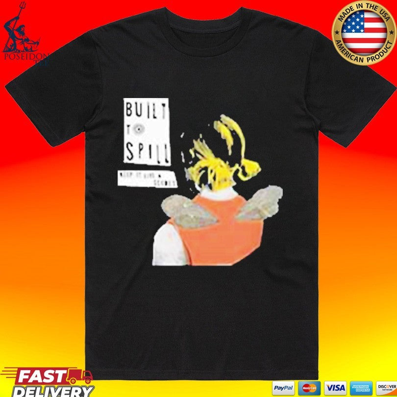 Built To Spill Keep It Like A Secret Tour 2026 - Adult & Kids T-Shirts, Sweatshirts & Hoodies apparel design preview 1