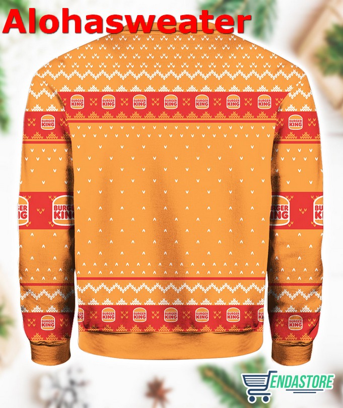 Burger King Ugly Christmas Sweater - Holiday Gift product image 2