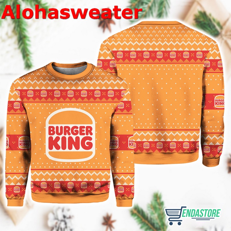 Burger King Ugly Christmas Sweater - Holiday Gift product image 3