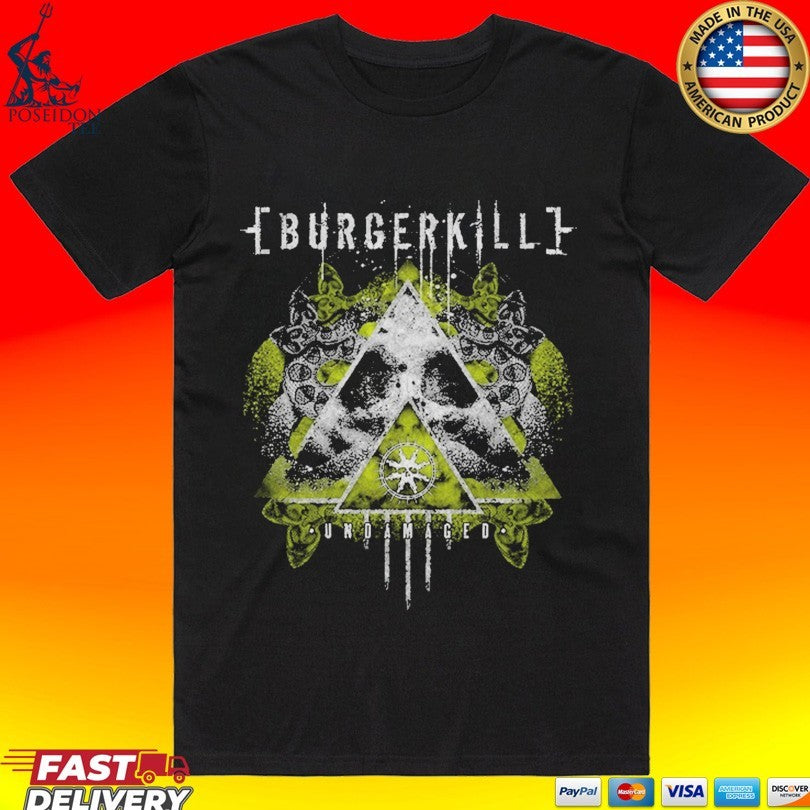 Burgerkill Undamaged - Adult & Kids T-Shirts, Sweatshirts & Hoodies apparel design preview 1