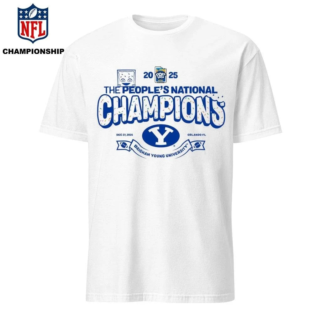 BYU Cougars 2025 The People's National Champions - Adult & Kids T-Shirts, Sweatshirts & Hoodies apparel design preview 1