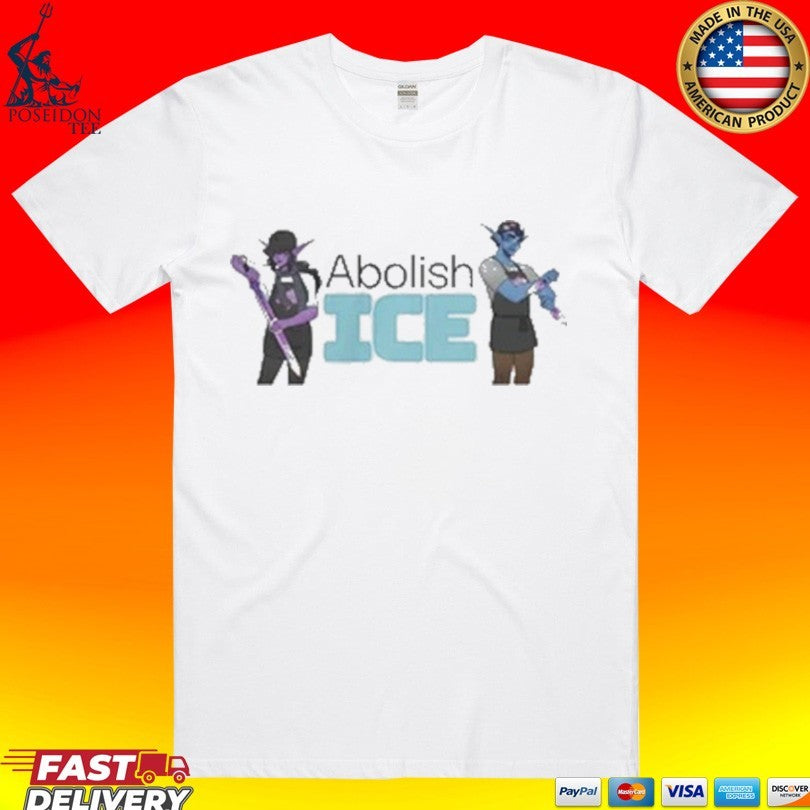 C. M. Alongi Abolish Ice - Adult & Kids T-Shirts, Sweatshirts & Hoodies apparel design preview 1
