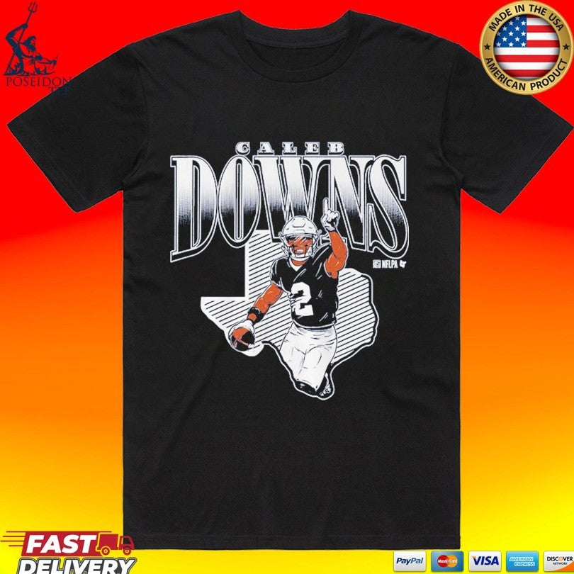 Caleb Downs State Star Remix - Adult & Kids T-Shirts, Sweatshirts & Hoodies apparel design preview 1