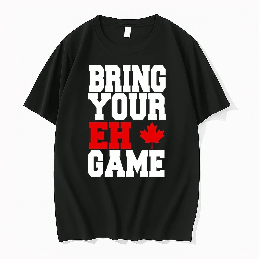 Canadian Bring Your Eh Game Funny 0 Sweater - Adult & Kids T-Shirts, Sweatshirts & Hoodies apparel design preview 1