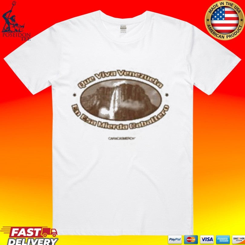 Caracas Merch Que Viva Vzla - Adult & Kids T-Shirts, Sweatshirts & Hoodies apparel design preview 1