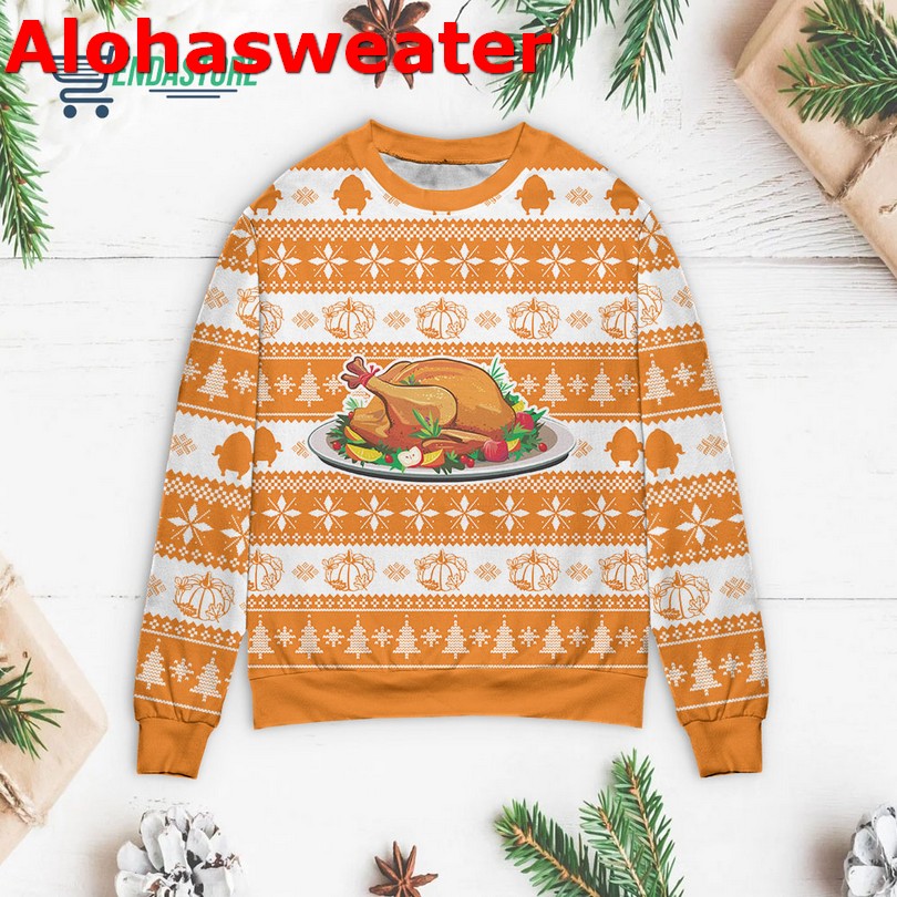 Casespring turkey thanksgiving Christmas Sweater - Holiday Gift product image 3