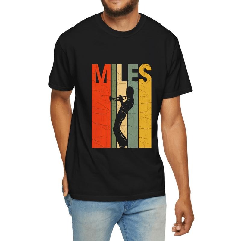 Casual Short Sleeve Round Neck Summer Black 1 - Adult & Kids T-Shirts, Sweatshirts & Hoodies apparel design preview 1