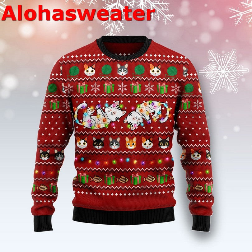 Cat Christmas Sweater - Holiday Gift product image