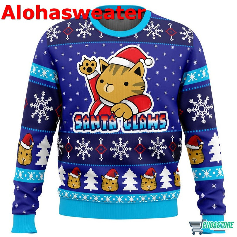 Cat LGBT Color happy purride Christmas Sweater - Holiday Gift product image 2