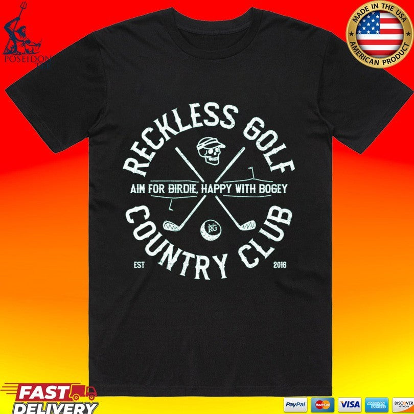 Cboystv Reckless Golf Country Club Invitational - Adult & Kids T-Shirts, Sweatshirts & Hoodies apparel design preview 1
