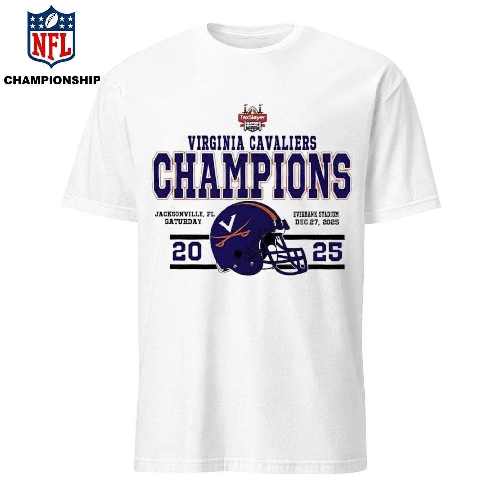 Celebrate Champions Virginia Cavaliers Football Named - Adult & Kids T-Shirts, Sweatshirts & Hoodies apparel design preview 1