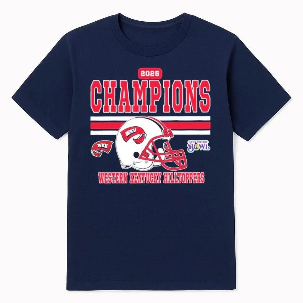 Celebrates 2025 New Orleans Bowl Champions Western - Adult & Kids T-Shirts, Sweatshirts & Hoodies apparel design preview 1