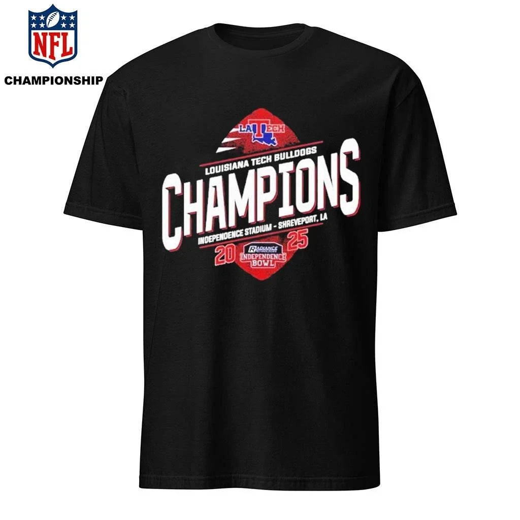 Celebrates Louisiana Tech Bulldogs Won Independence - Adult & Kids T-Shirts, Sweatshirts & Hoodies apparel design preview 1