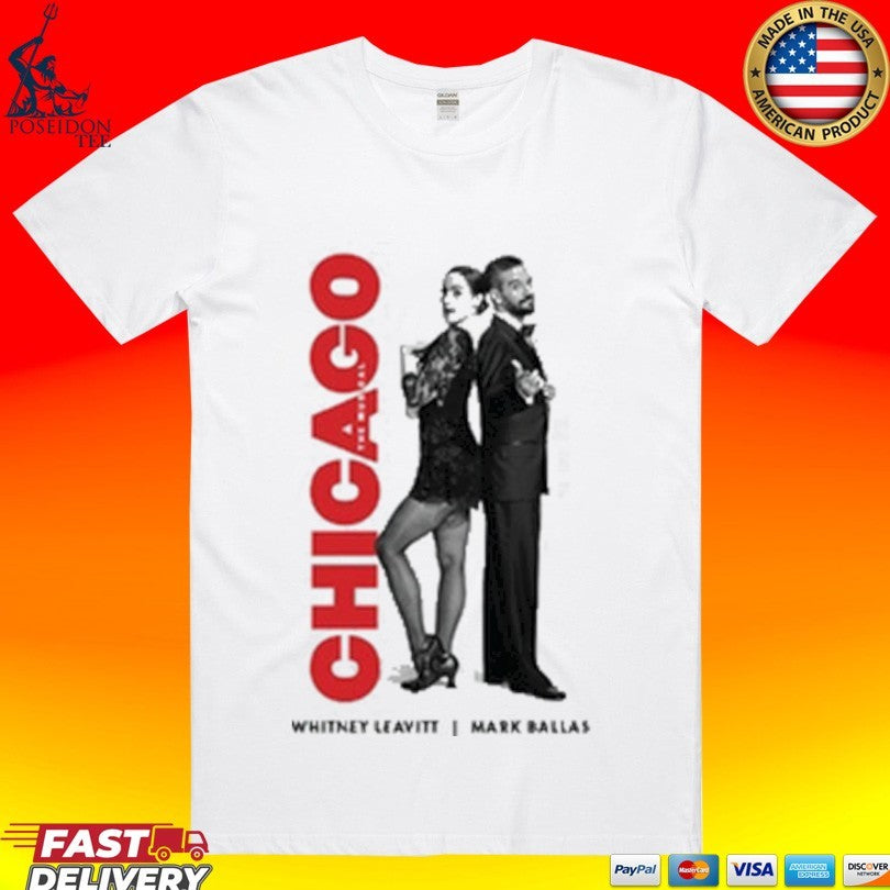 Chicago Whitney Leavitt Mark Ballas - Adult & Kids T-Shirts, Sweatshirts & Hoodies apparel design preview 1