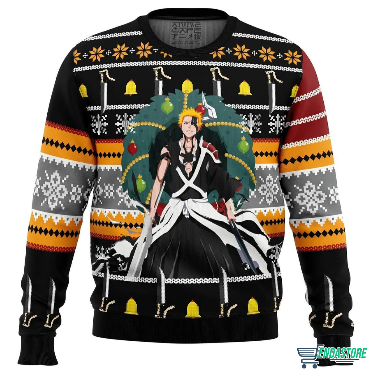 Chigo True Bankai Bleach 3D Ugly Christmas Sweater - Holiday Gift product image