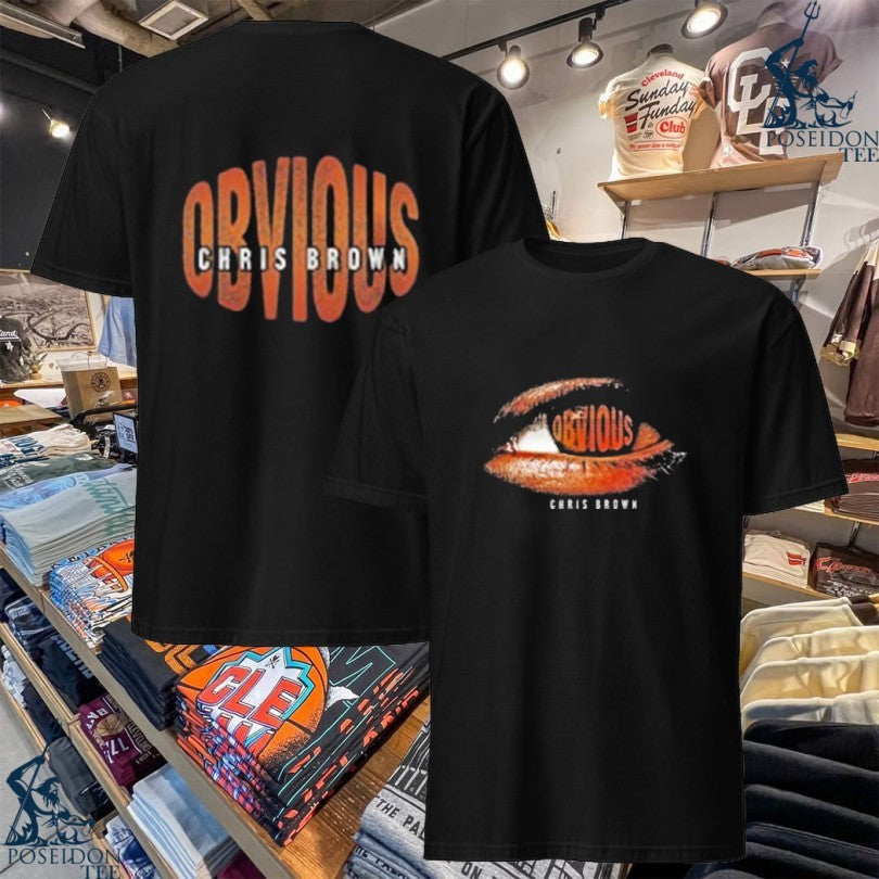 Chris Brown Obvious Eye - Adult & Kids T-Shirts, Sweatshirts & Hoodies apparel design preview 1