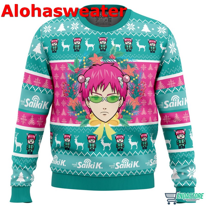 Christmas Anime Ahegao Christmas Sweater - Holiday Gift product image 2