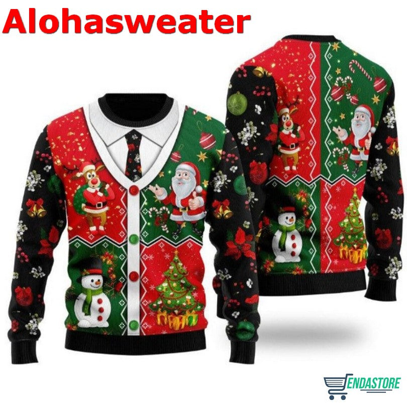 Christmas Cardigan Xmas Ugly Christmas Sweater - Holiday Gift product image