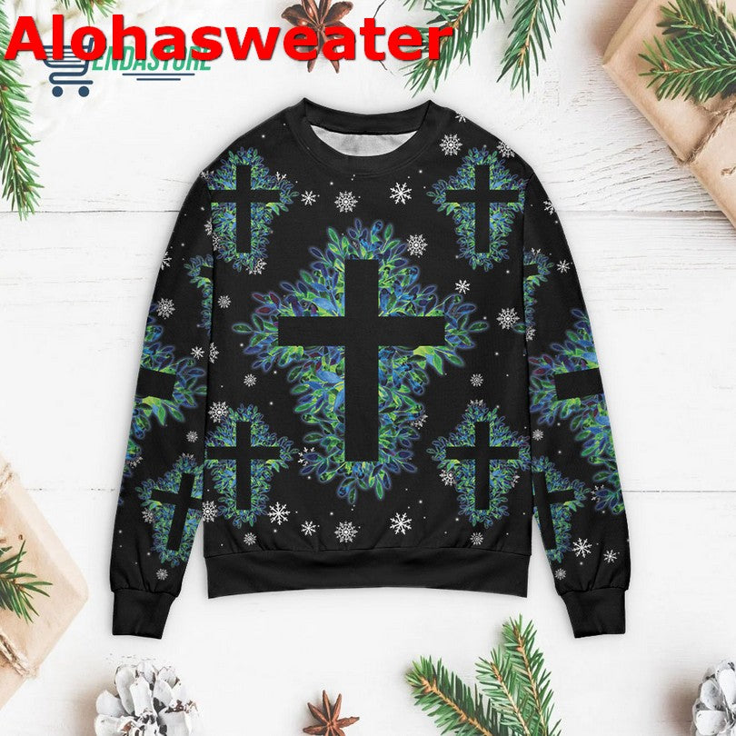 Christmas cross Christmas Sweater - Holiday Gift product image