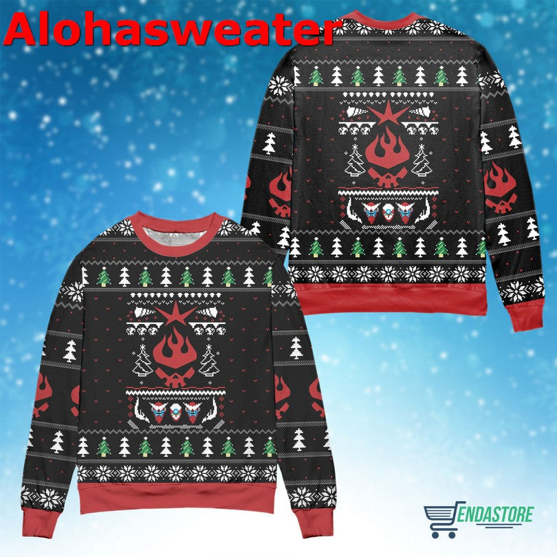 Christmas Gurren lagann Christmas Sweater - Holiday Gift product image 3