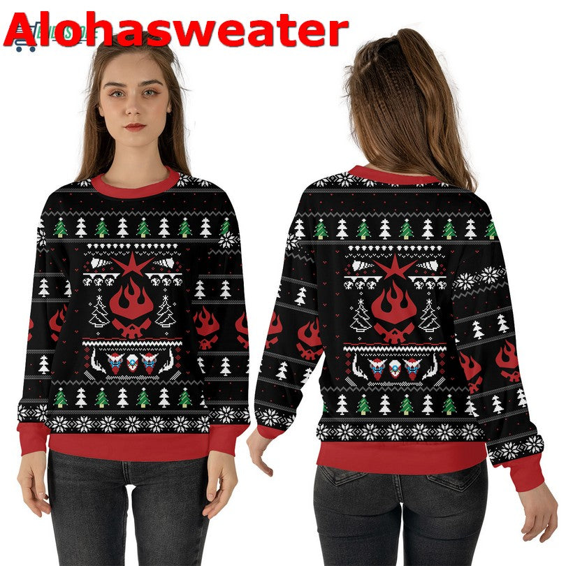 Christmas Gurren lagann Christmas Sweater - Holiday Gift product image 4